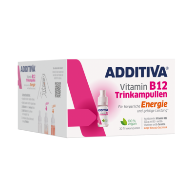 30 vegane Trinkampullen mit Mango-Maracuja-Geschmack