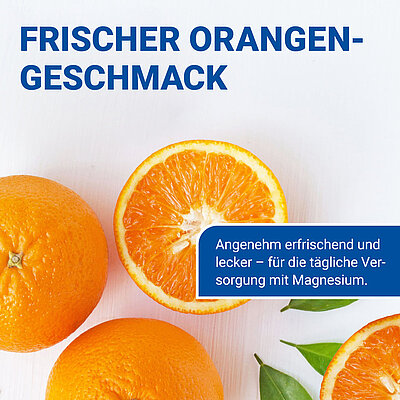 60 Sachets mit Orangengeschmack