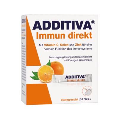 20 Sticks mit Orangengeschmack
