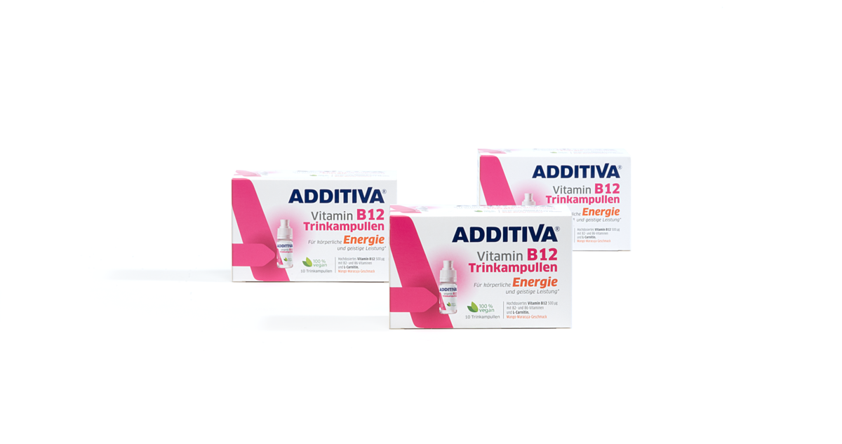 ADDITIVA Produktlinie B12 Komplex ADDITIVA Produktlinie B12 Komplex