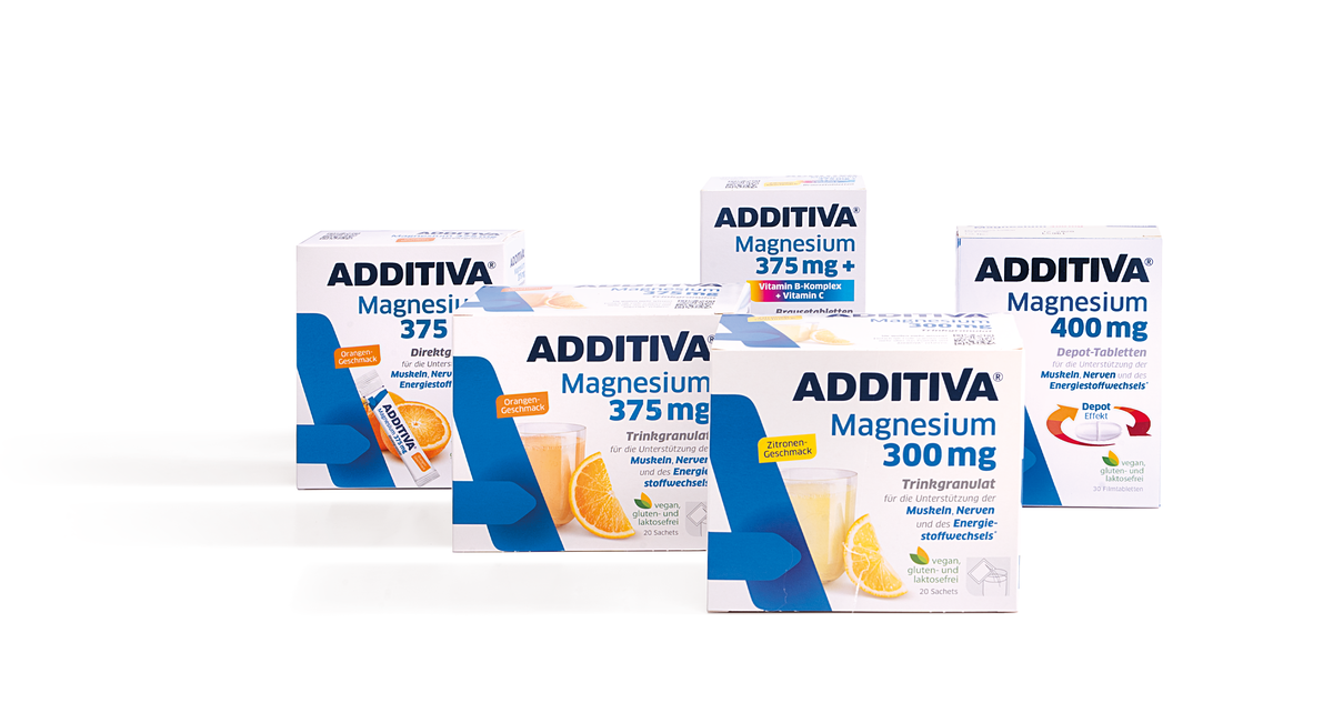 ADDITIVA Produktlinie Magnesium