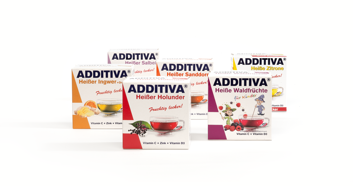 ADDITIVA Produktlinie Heissgetränke ADDITIVA Produktlinie Heissgetränke