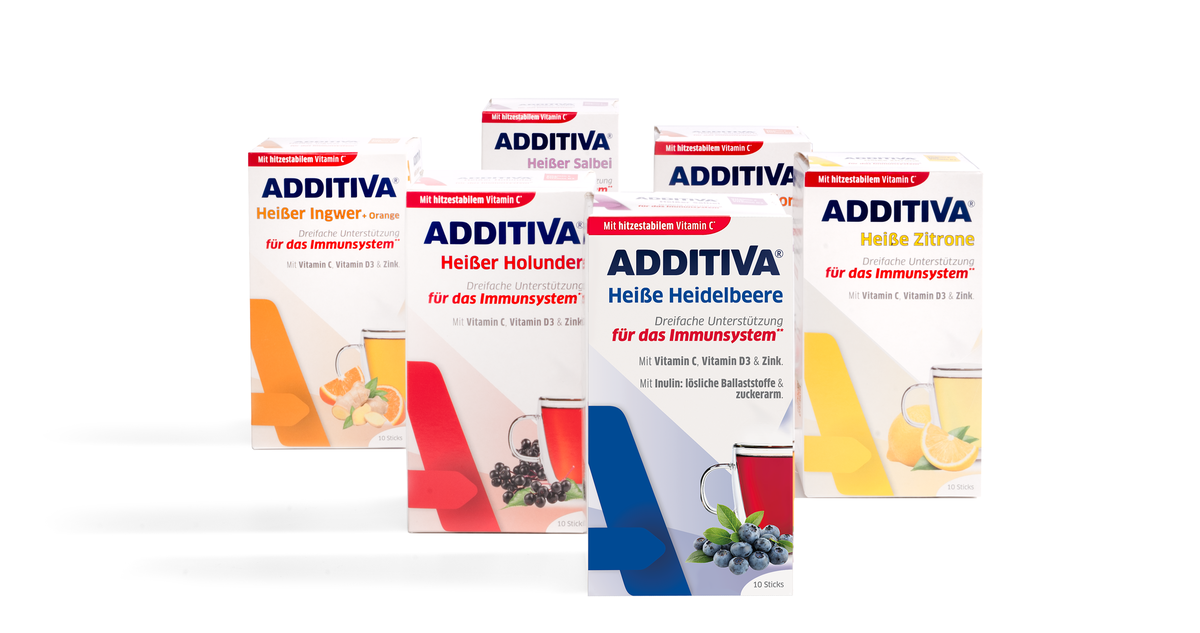 ADDITIVA Produktlinie Heissgetränke
