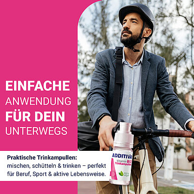 30 vegane Trinkampullen mit Mango-Maracuja-Geschmack