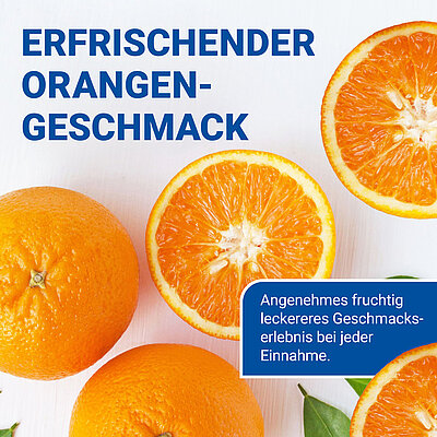 20 Sticks mit Orangengeschmack