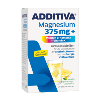 20 Brausetabletten mit Zitronengeschmack