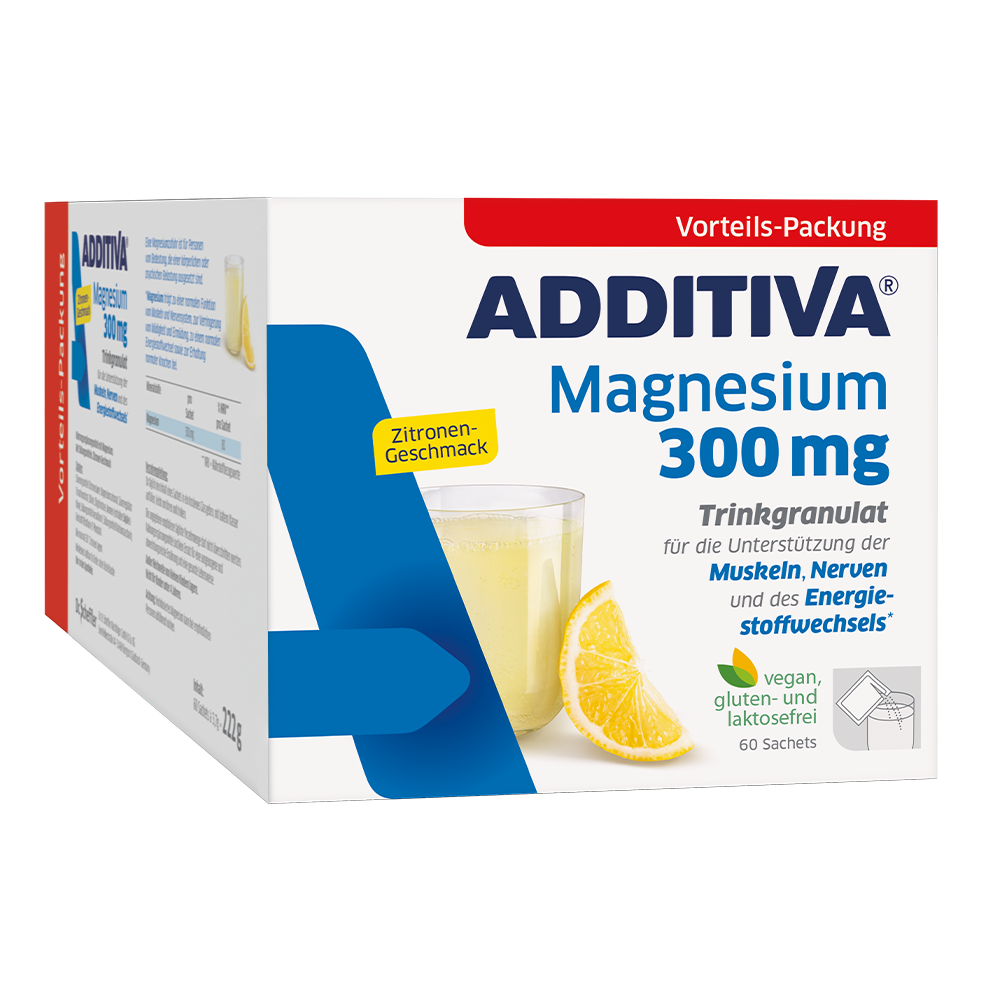 ADDITIVA - Magnesium 300 mg - 60 Sachets