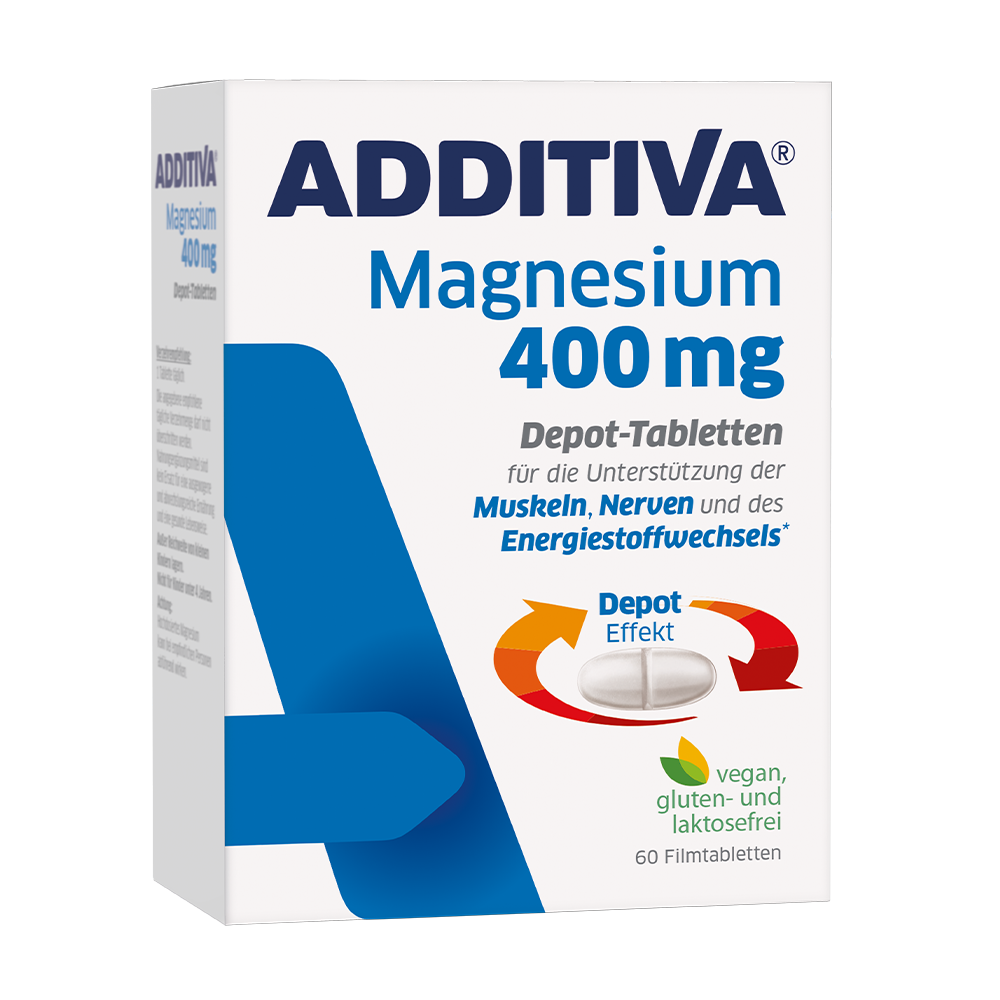 ADDITIVA - Magnesium 400 mg - 60 Filmtabletten