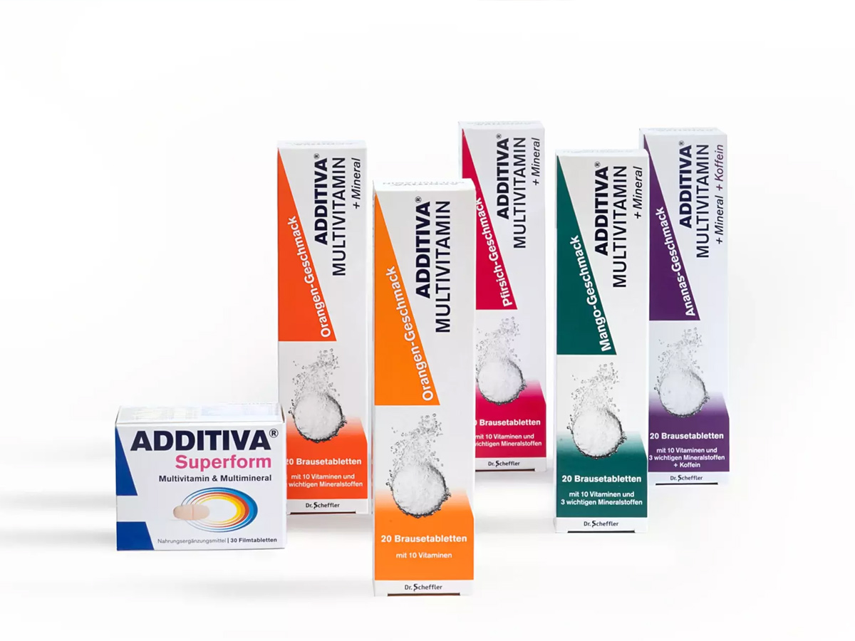 ADDITIVA - Bild-Composing verschiedener Produkte